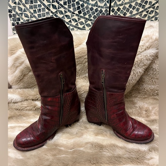 Freebird Castle size 9 Wine color - Picture 3 of 6